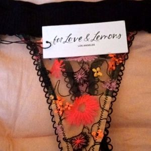 Victoria secret for love and lemons painties